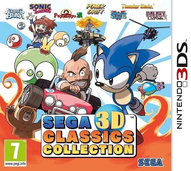 Игра Sega 3D Classics Collection (Nintendo 3DS, Английская версия)