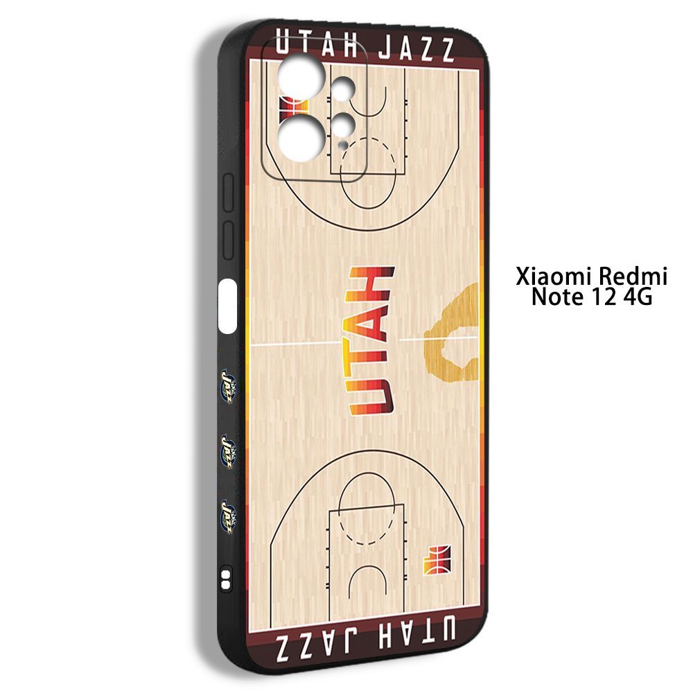 чехол для смартфона Подходит для Xiaomi Redmi Note 12 4G NBA Utah Jazz  XTX21 - купить с доставкой по выгодным ценам в интернет-магазине OZON  (1197575851)