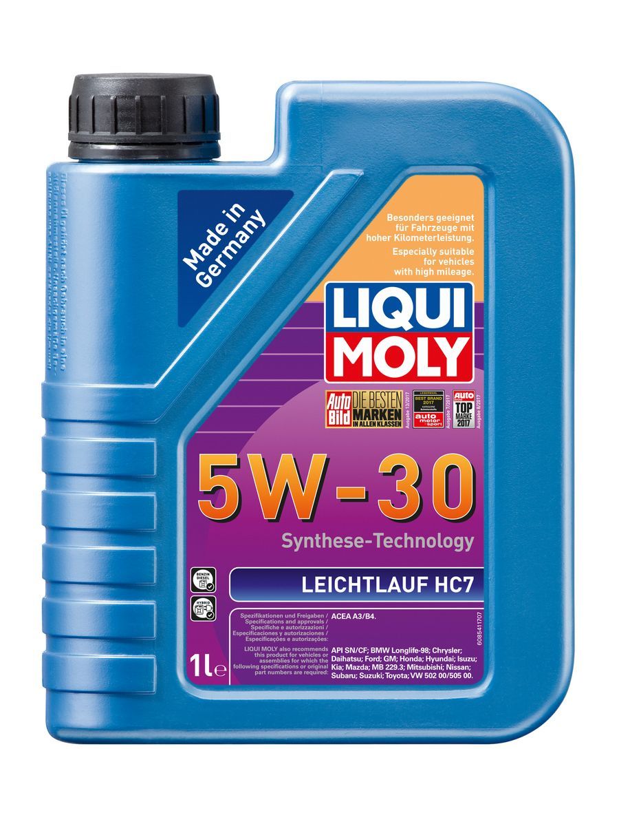 LiquiMoly5W-30Масломоторное,НС-синтетическое,1л