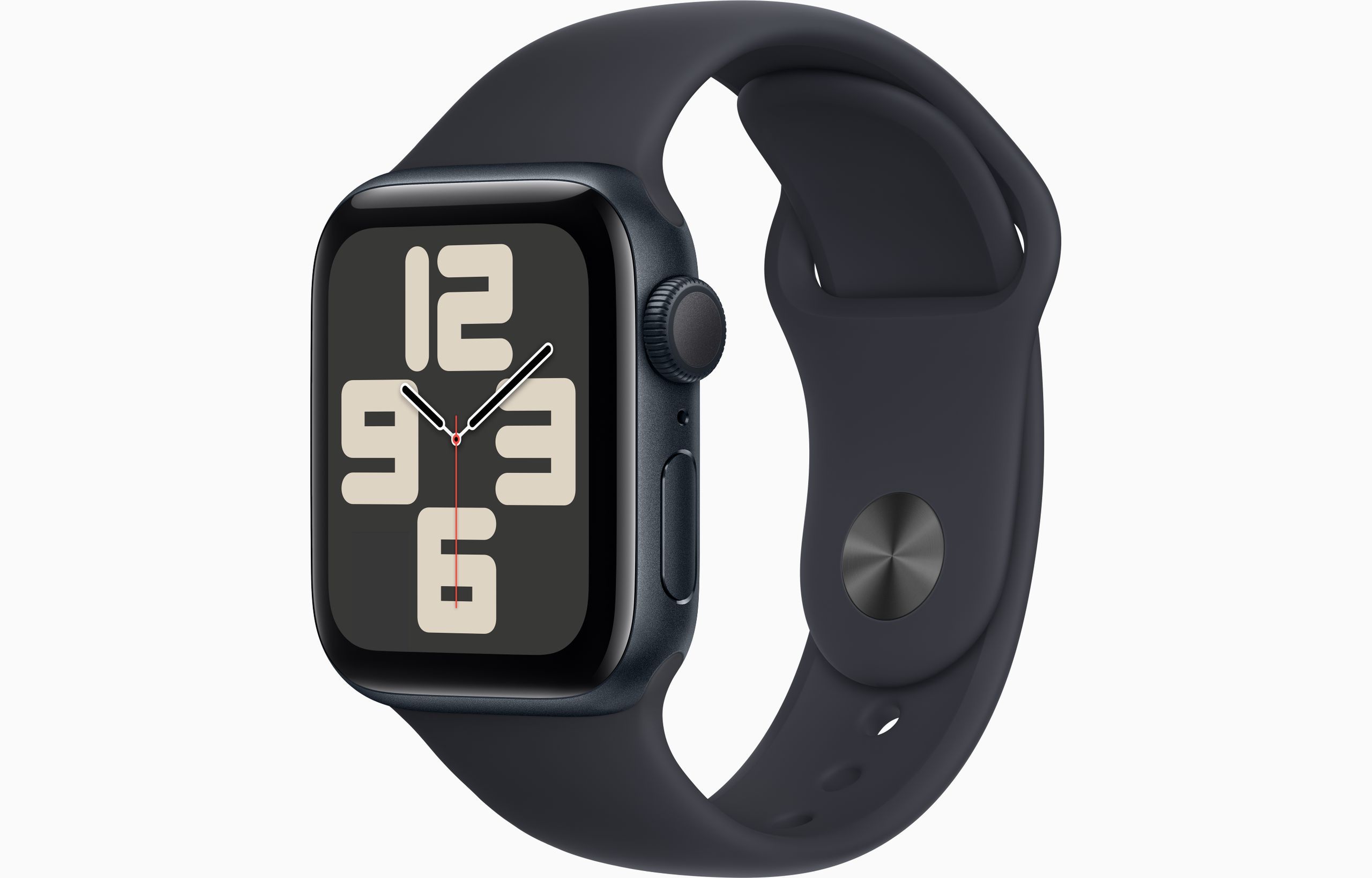 УмныечасыAppleWatchSEGPS40mmMidnightAluminiumCasewithMidnightSportBand-M/L(2023)