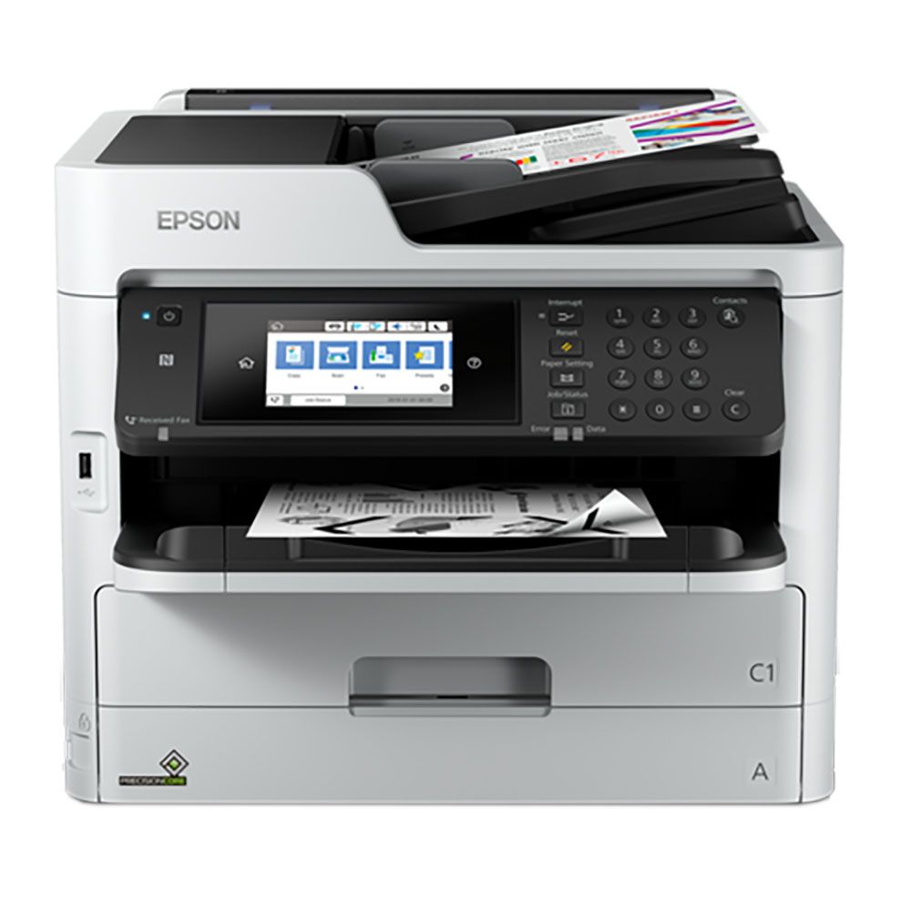 Epson МФУ Струйное WF-M5799DWF, белый