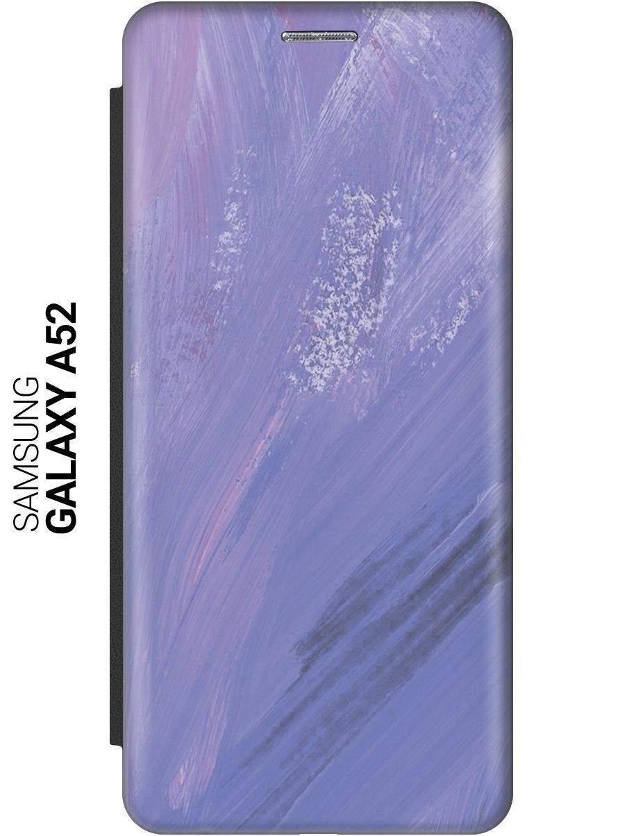 Чехол-книжка на Samsung Galaxy A52 / Самсунг А52 c принтом 