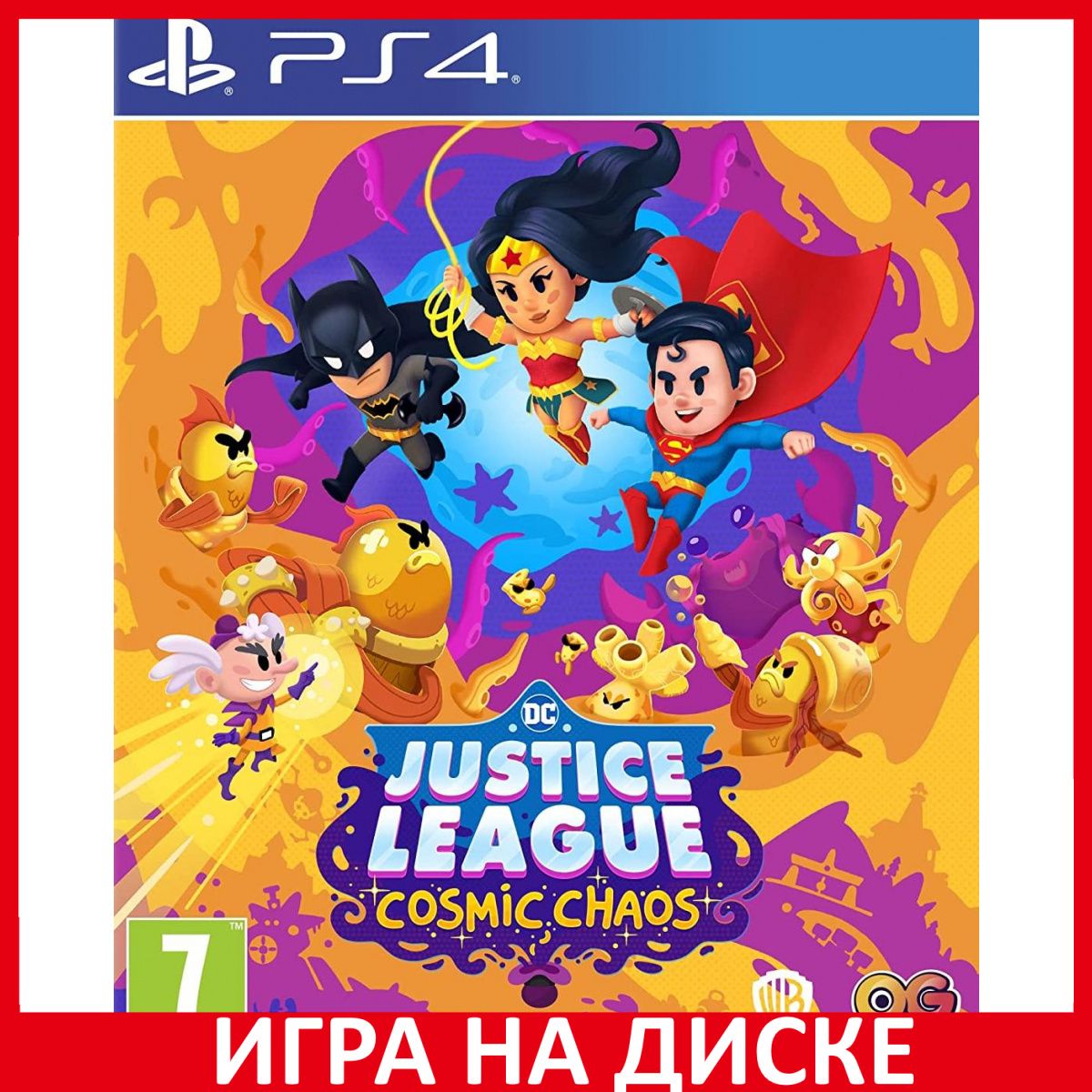 Игра DC Justice League Cosmic Chaos (PlayStation 5, PlayStation 4,  Английская версия) купить по низкой цене с доставкой в интернет-магазине  OZON (1025498516)