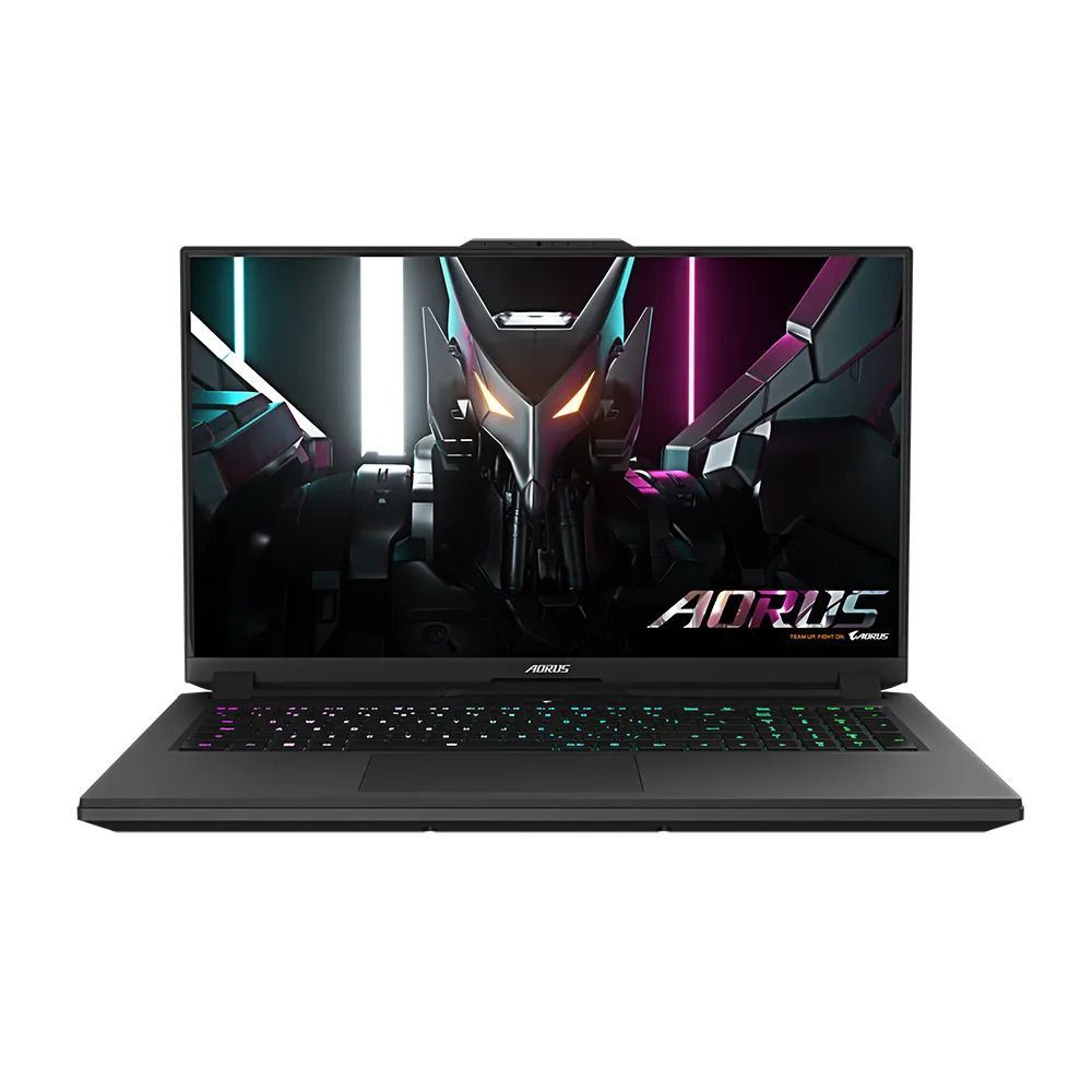 GigabyteAORUS79MFИгровойноутбук17.3",IntelCorei5-12500H,RAM16ГБ,SSD512ГБ,NVIDIAGeForceRTX4050дляноутбуков(6Гб),Безсистемы,(9MF-E2KZ513SD),черный,Русскаяраскладка