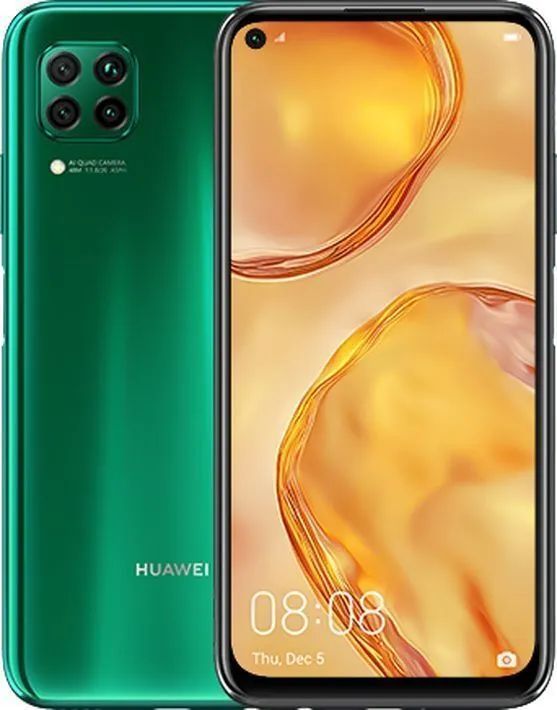 HUAWEIСмартфонP40lite-greenGlobal8/128ГБ,светло-зеленый