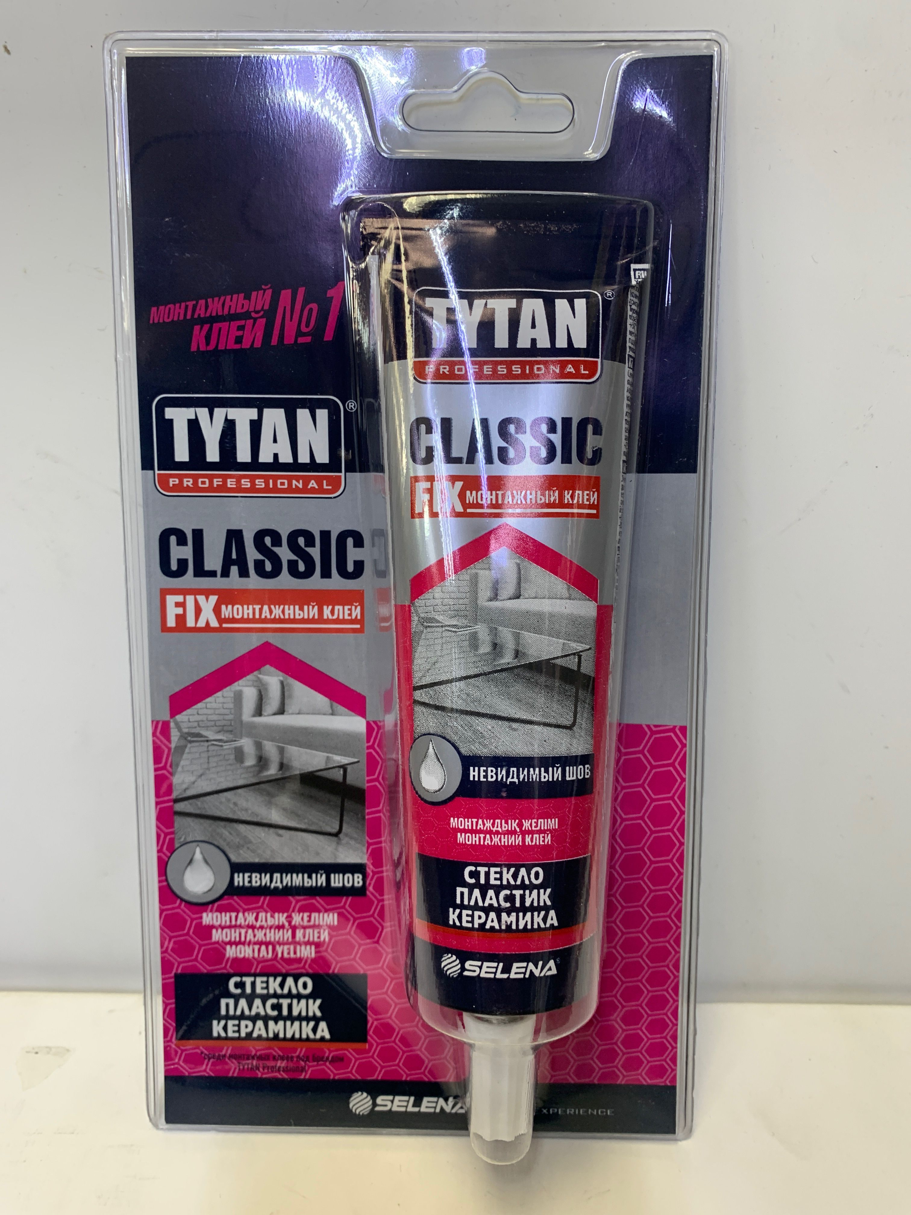 Монтажный клей Titan Classic Fix 100мл.