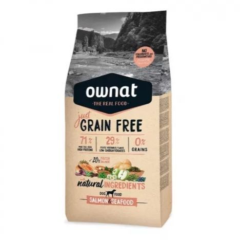 GrainFreeJustСухойкормбеззерновойдлясобак,слососемиморепродуктами,3к