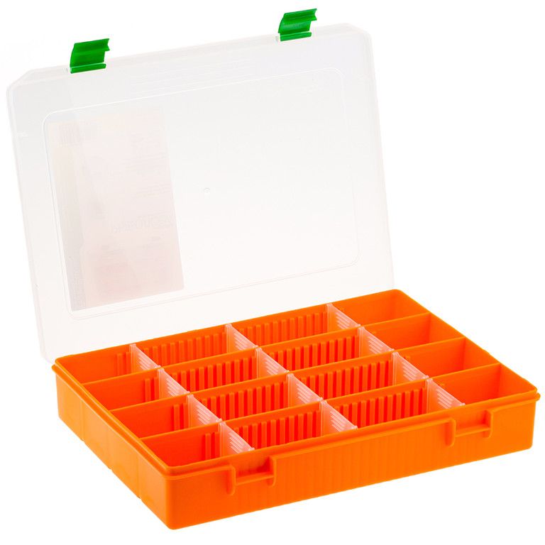 КоробкаFisherBox310Bдляприманок(310*230*60мм)Orange