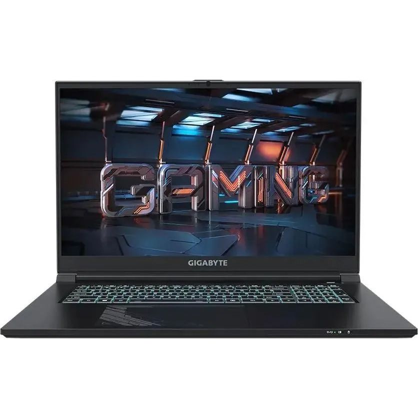 GigabyteG7KFИгровойноутбук17.3",IntelCorei5-12500H,RAM16ГБ,SSD512ГБ,NVIDIAGeForceRTX4060дляноутбуков(8Гб),WindowsHome,(KF-E3KZ213SH),черный,Русскаяраскладка