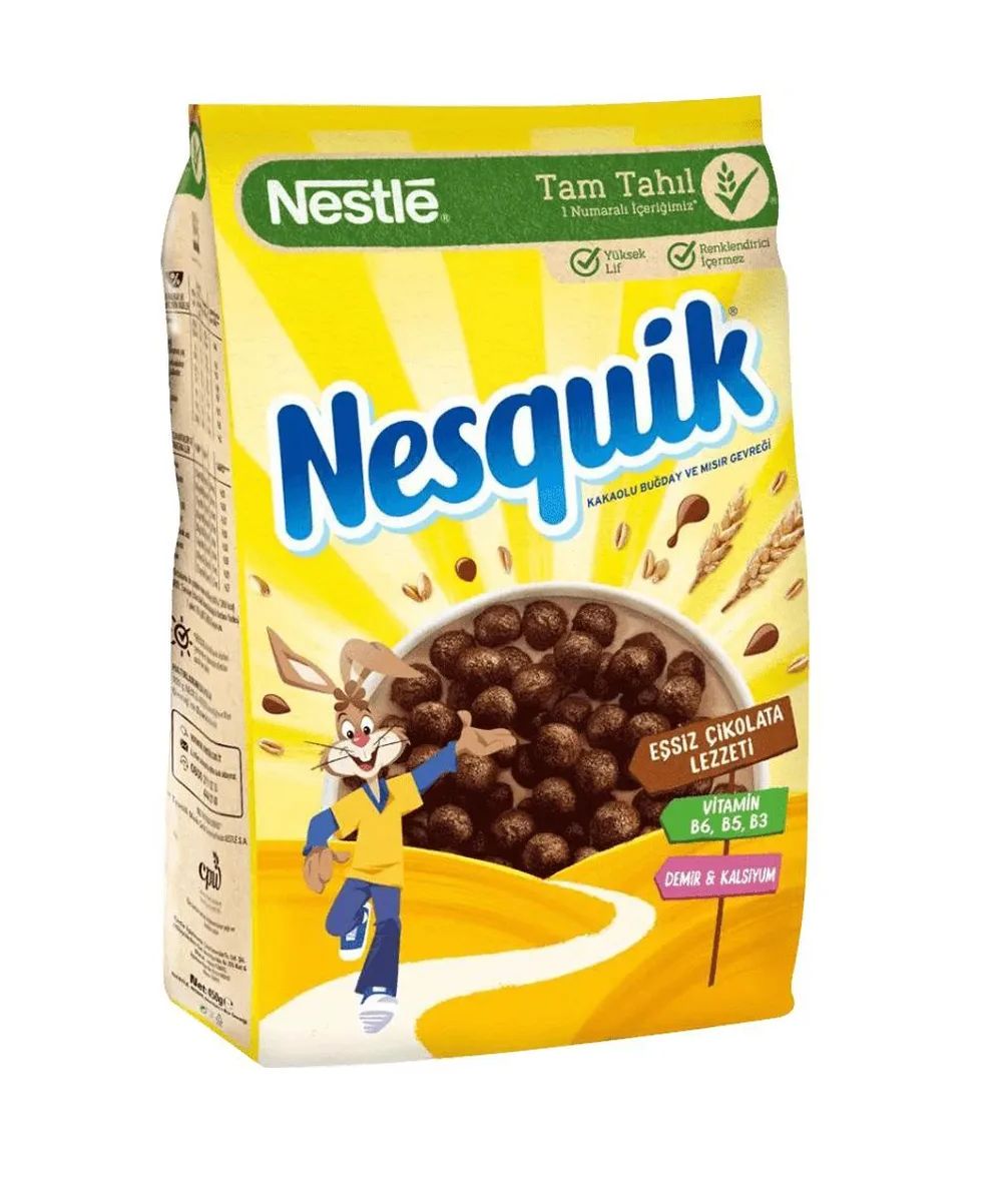 Сухой завтрак Nestle Nesquik 250г пакет - купить с доставкой по выгодным  ценам в интернет-магазине OZON (1263121382)