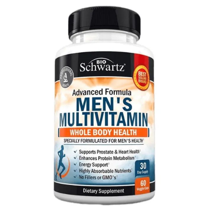Мультивитамины витамины для мужчин. BIOSCHWARTZ. Men`s Multivitamin - 60 капс. Bio Schwartz men`s Multivitamin 60 капс. Multivitamin Mens Bio Schwartz 60 капсул. BIOSCHWARTZ Mens Multivitamin витамины 60 капс..