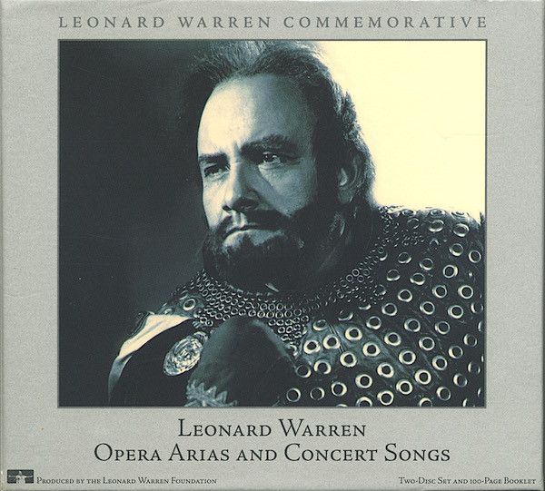 Audio CD Leonard Warren: Opera Arias & (1 CD)