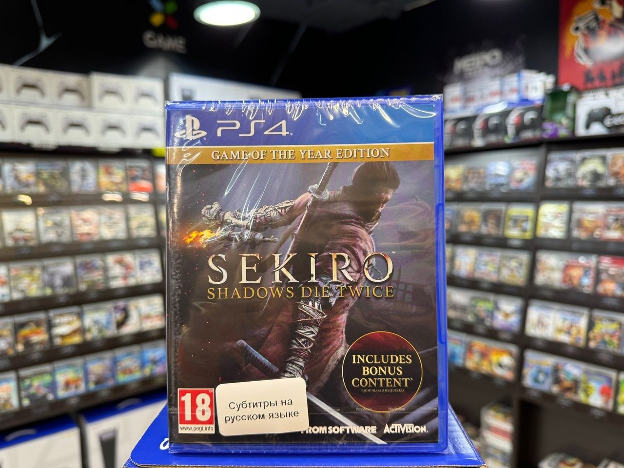 Игра Игра Sekiro Shadows Die Twice Game of the Year (Русская версия) PS4  (PlayStation 4 купить по низкой цене с доставкой в интернет-магазине OZON  (1290701237)