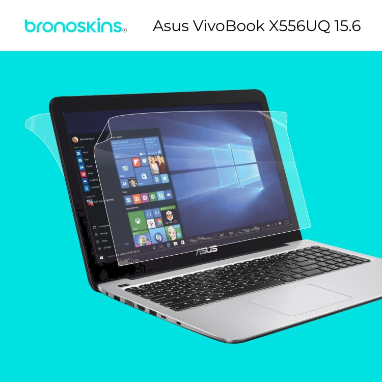 Защитная бронированная пленка на экран Asus VivoBook X556UQ 15.6 (Матовая)