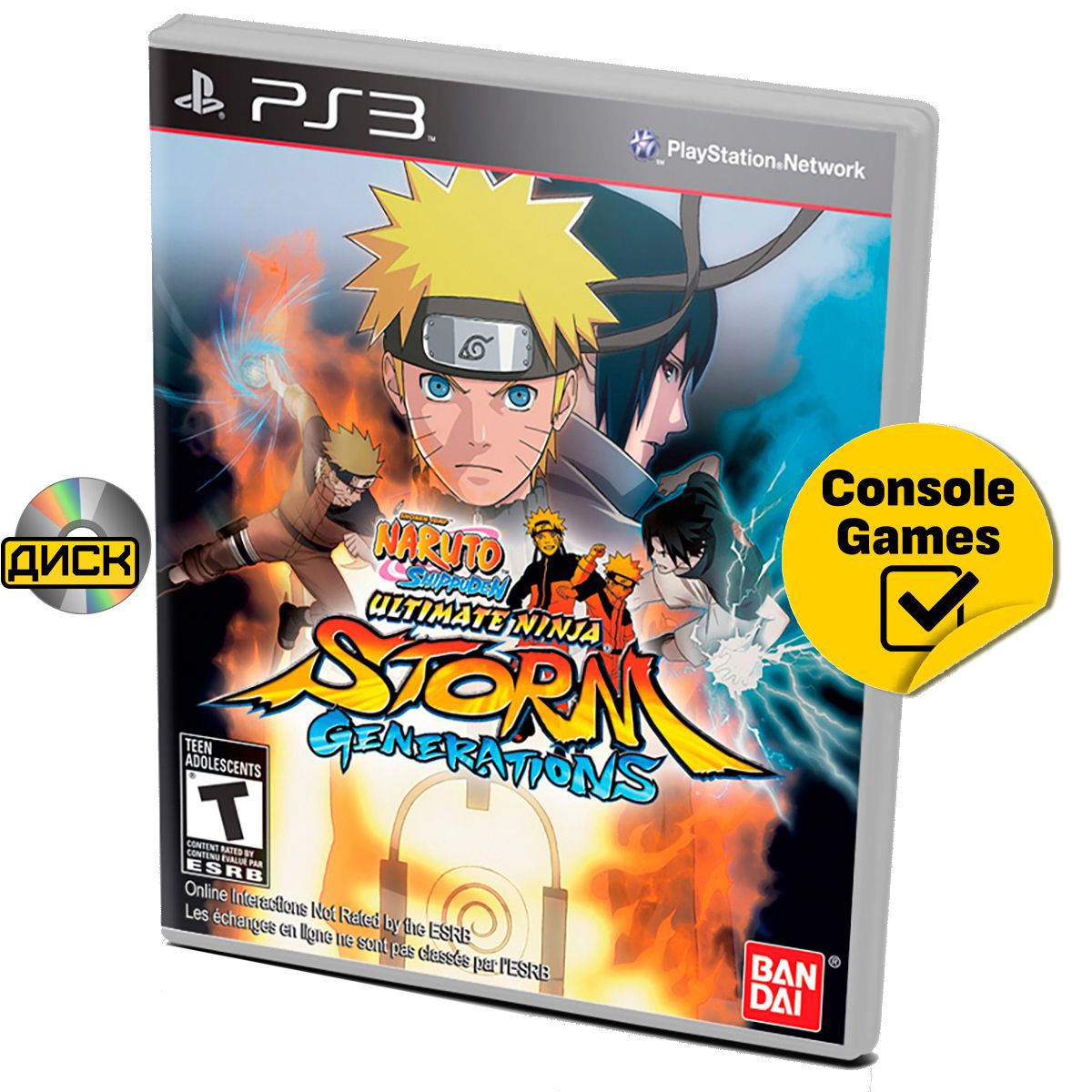 PS3 Naruto Shippuden: Ultimate Ninja Storm Generations. Товар уцененный