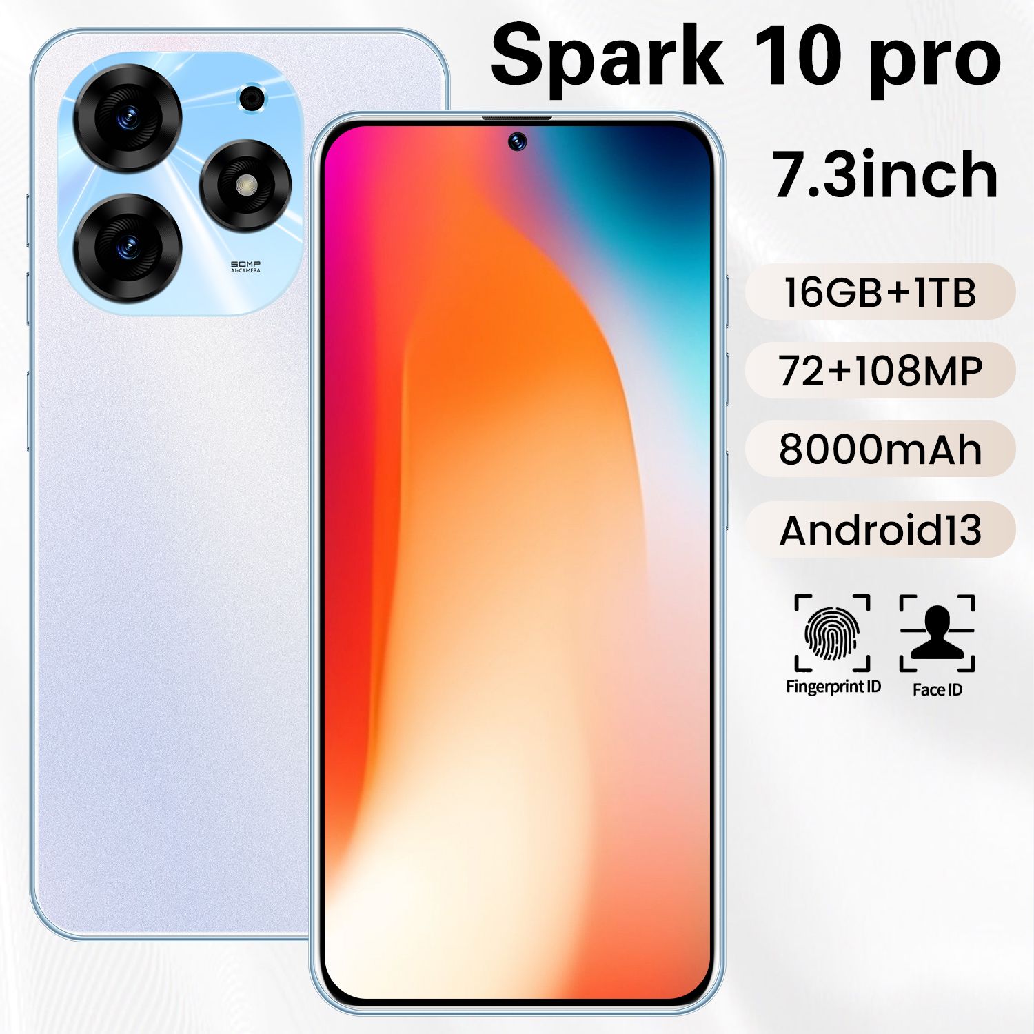 Смартфон Spark 10 pro-usnf54 - купить по выгодной цене в интернет-магазине  OZON (1307899231)