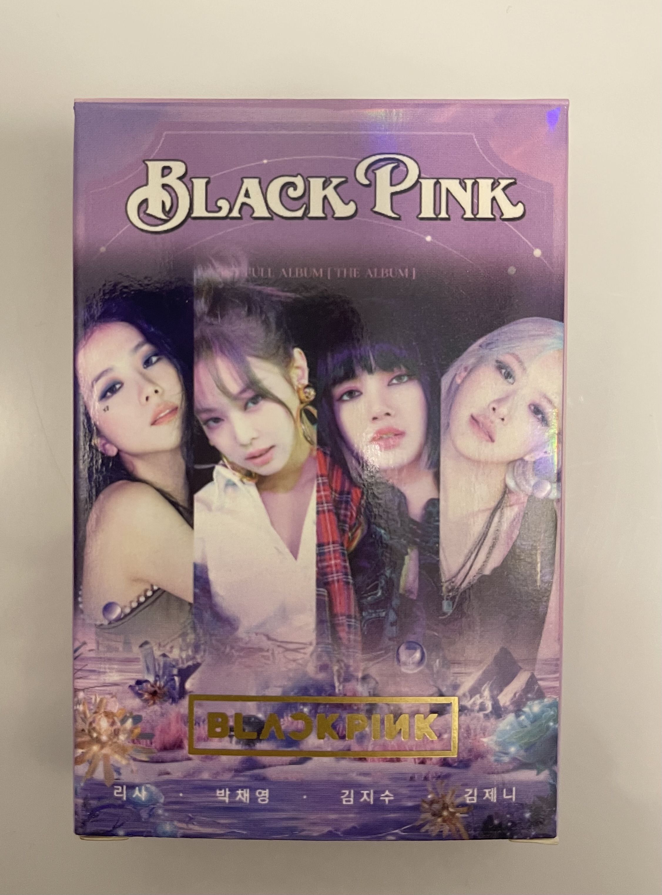 Коллекционные голографические фотокарточки Blackpink/ набор карточек Блекпинк вариант 2 k-pop 50 шт.