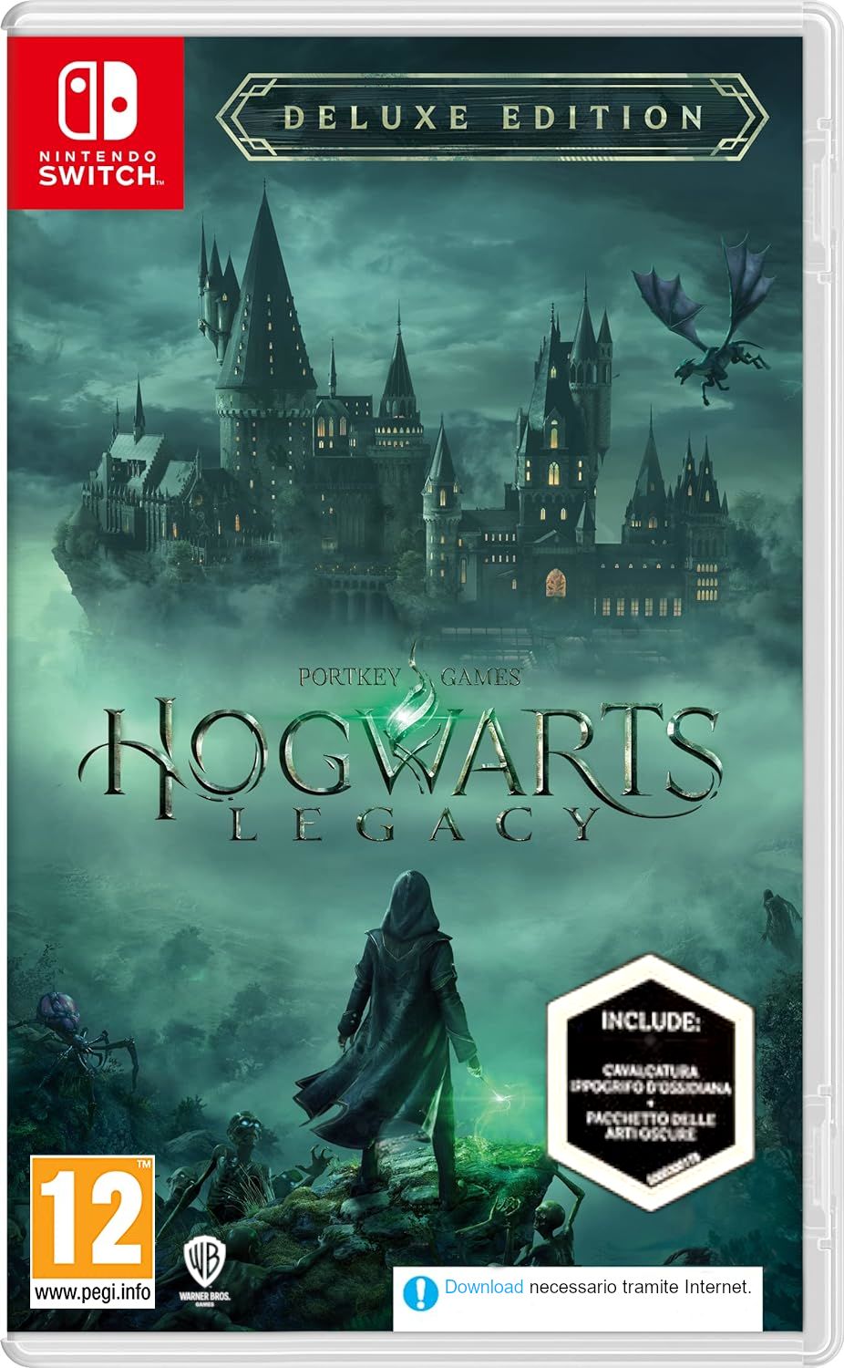 Игра Hogwarts Legacy Deluxe Edition (Nintendo Switch, Русские субтитры)  купить по низкой цене с доставкой в интернет-магазине OZON (1319708865)