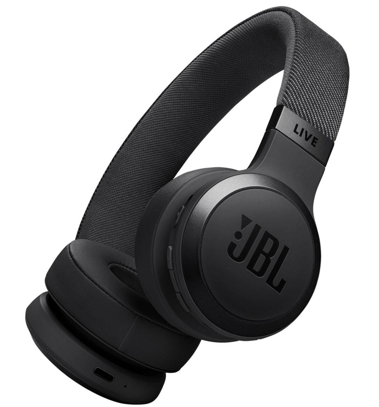 JBLНаушникибеспроводныесмикрофономJBLLive670NC,Bluetooth,USBType-C,черный