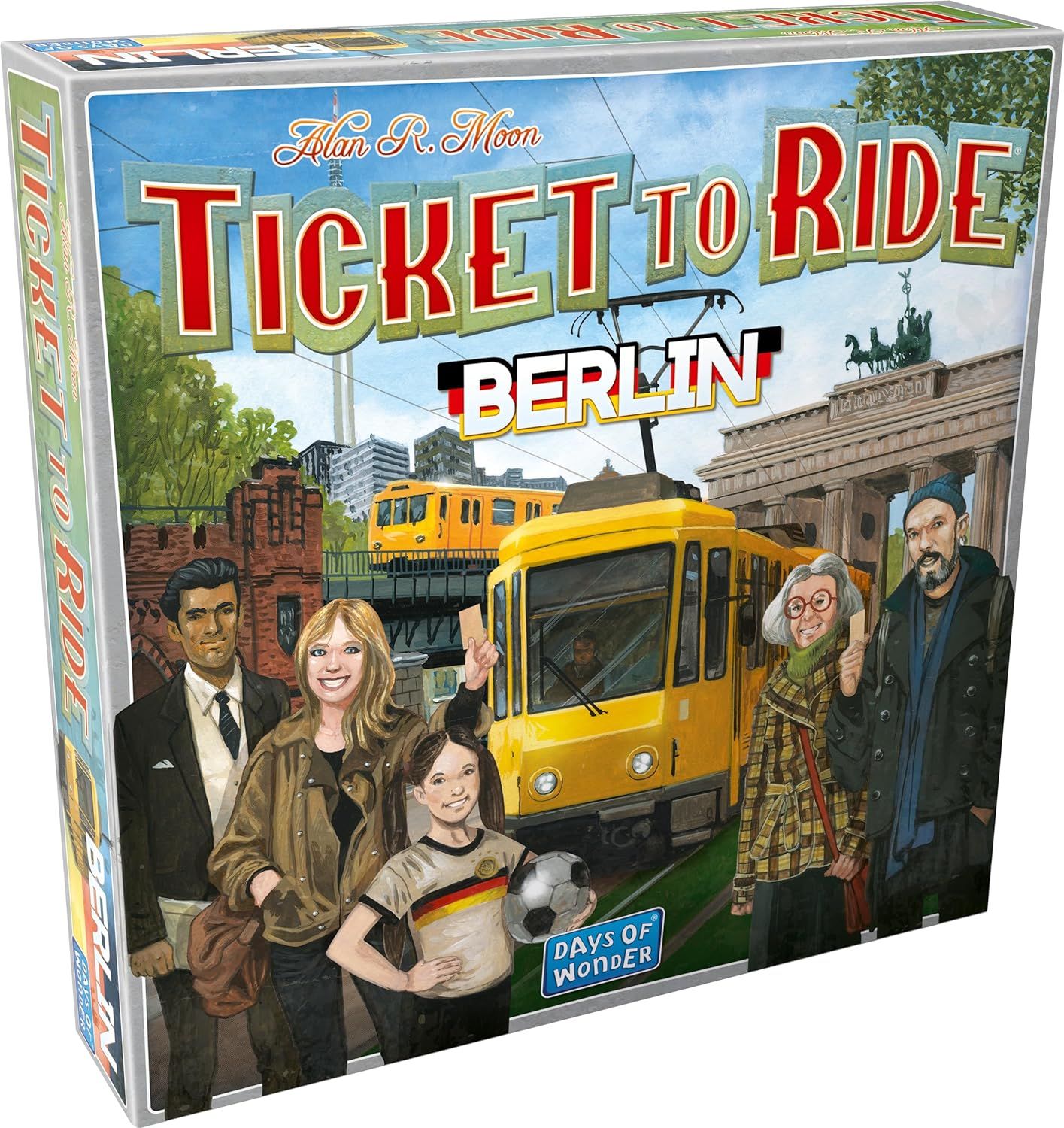 Настольная игра Ticket to Ride: Berlin на английском языке - купить с  доставкой по выгодным ценам в интернет-магазине OZON (1328866936)