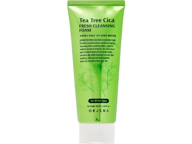 Fresh cleansing. Tea tree cica fresh cleansing foam. tea tree cica пенка для умывания с экстрактом чайного дерева. пенка для умывания с центеллой сica essential intensive cleansing foam 120 мл.. orjena tea tree cica facial mild peeling gel.