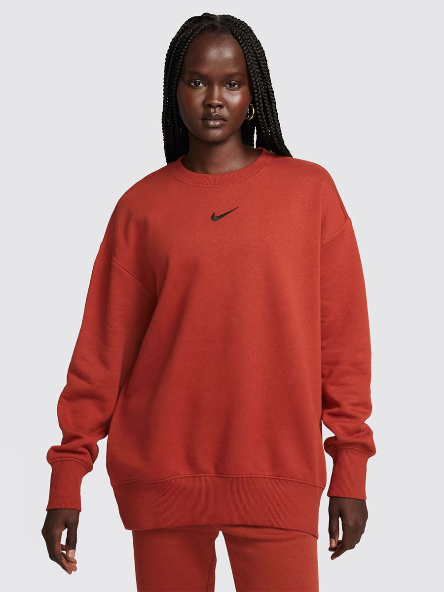 Women's nike sportswear fleece crewneck sweatshirt sale