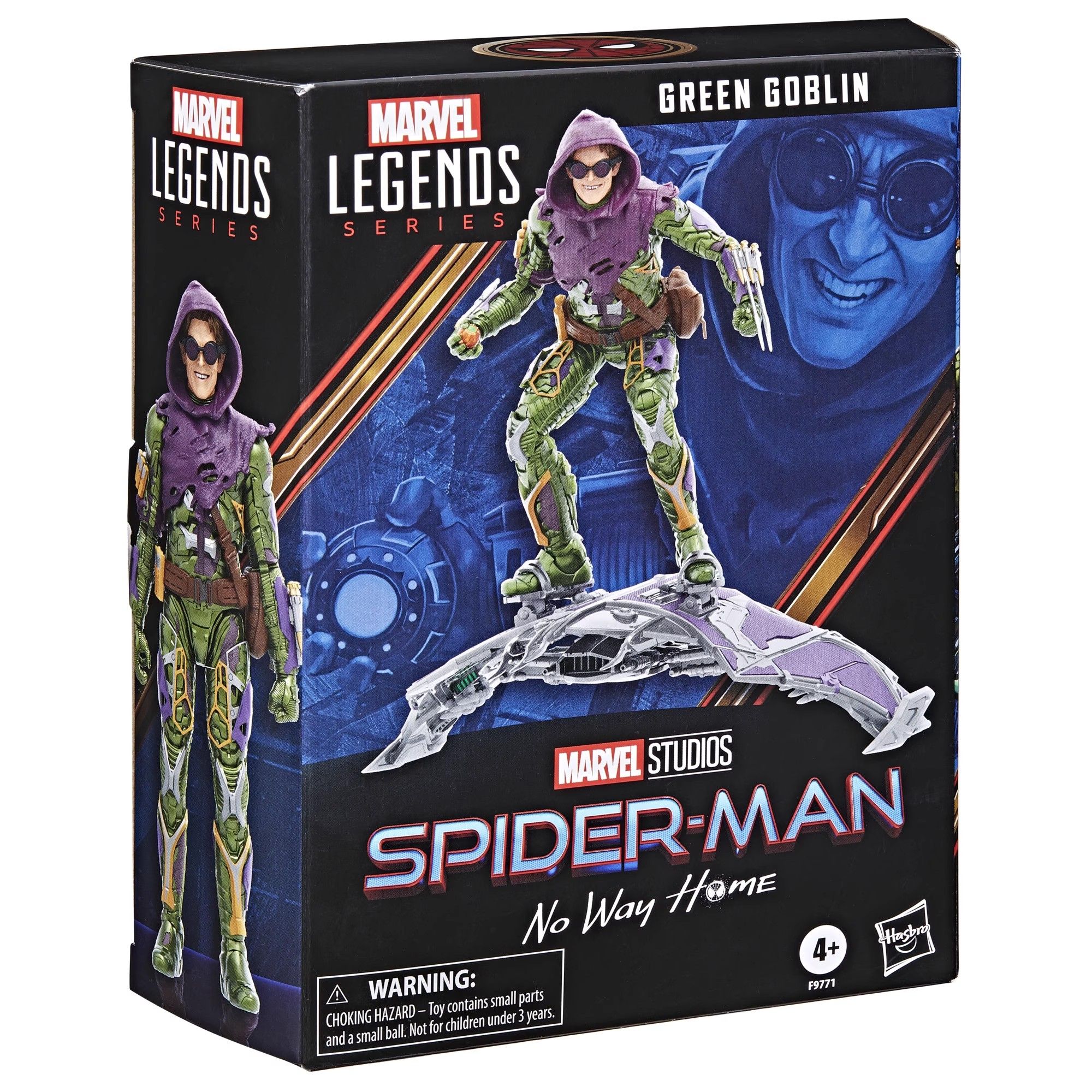 фигуркаHasbroMarvelУдивительныйчеловек-паук"GreenGoblin"подвижныефигурки(16CM)-BF