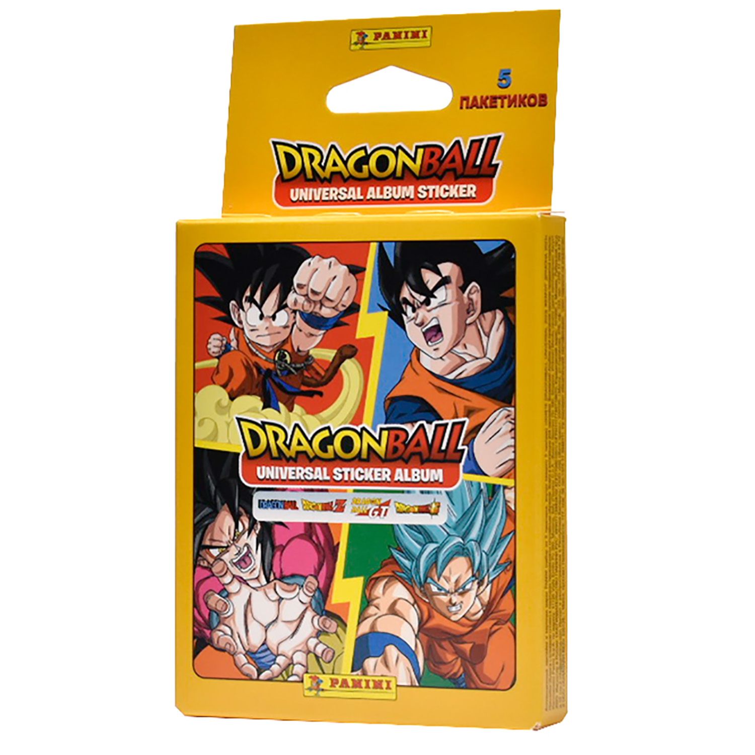 Panini / Наклейки Панини Dragon Ball ЖЕМЧУГ ДРАКОНА 2023 5 пакетиков, 25 наклеек