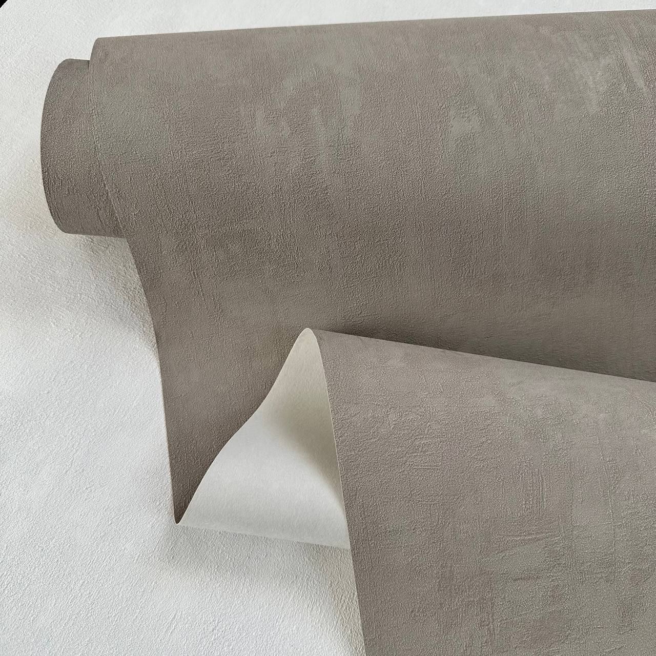 Обои виниловые на флизелиновой основе под штукатурку, матовые, горячего тиснения, моющиеся, 1.06 Х 10.05 м. Color Однотонные, Штукатурка, Под бетон арт. 60625-12