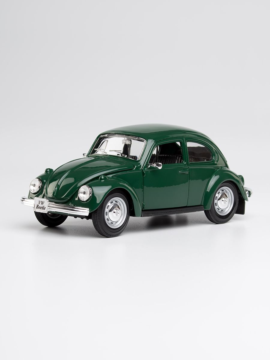 Игрушка детская машинка металлическая Volkswagen Beetle 1:24 - купить с  доставкой по выгодным ценам в интернет-магазине OZON (1352944187)