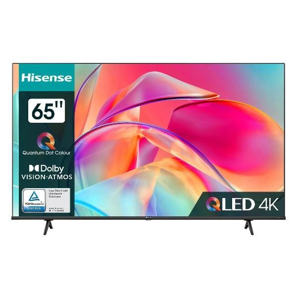 HisenseТелевизор65"4KUHD,черный