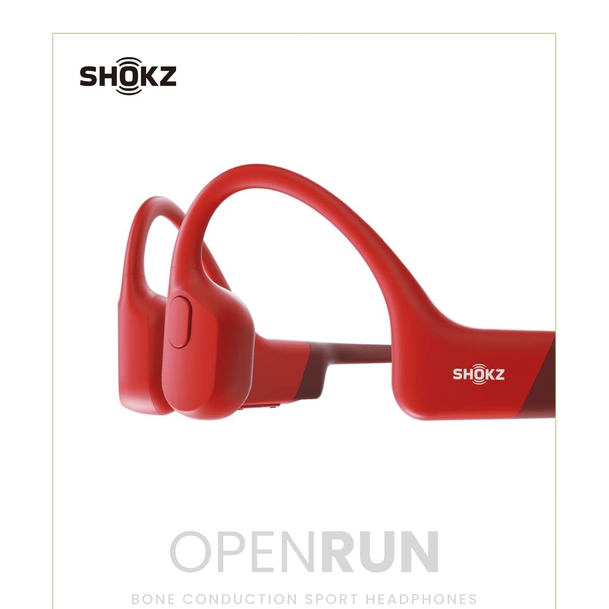 SHOKZOpenRunOpen-EarBluetoothboneConductionSportнаушники,устойчивыекSweatWirelessнаушникидлятренировокибега