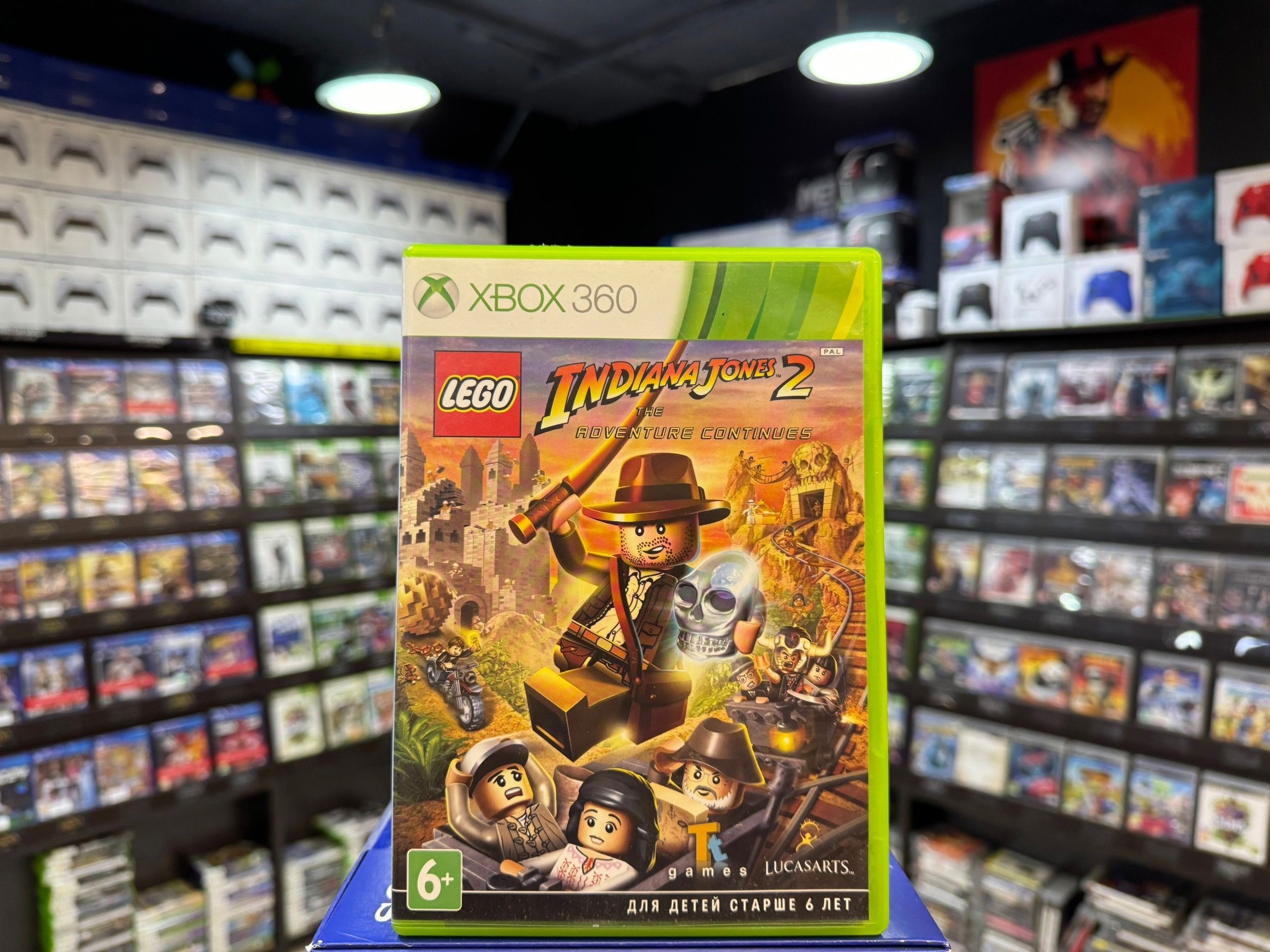 Игра LEGO Indiana Jones 2 (Xbox 360) (Box)