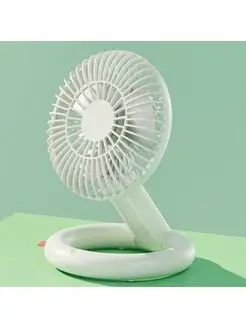 Настольный складной вентилятор Qualitell Storage Fan Portable, белый