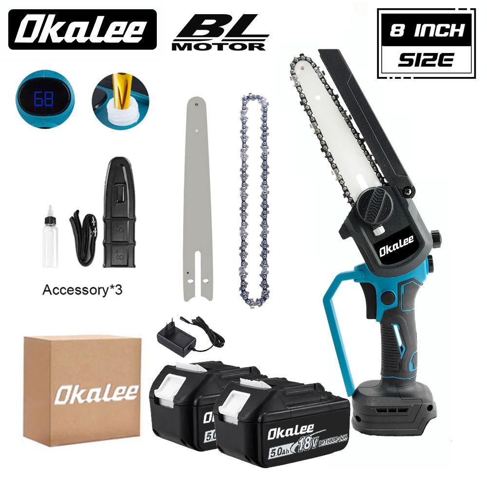 Аккумуляторная цепная пила okalee подготовка к работе. Отзывы. Okalee tool 8 дюймов. Okalee пила аккумуляторная 12 инструкция пошаговая. Okalee tool 8 дюймов.