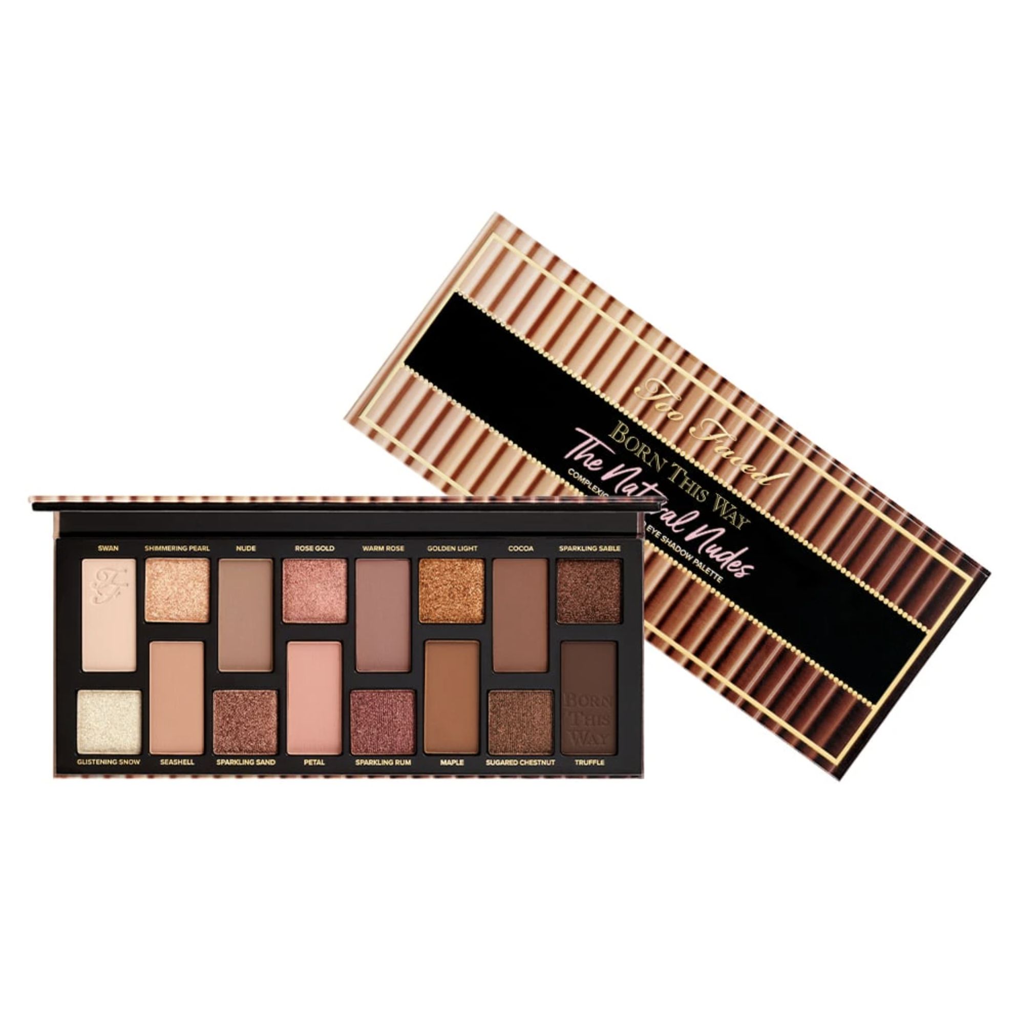 Too Faced Палетка теней для век Born This Way The Natural Nudes Eye Shadow Palette