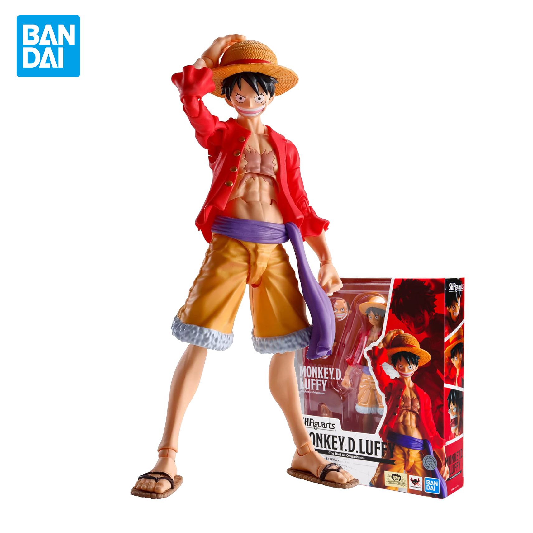 Аниме Фигурка BANDAI S.H.Figuarts - Ван Пис(ONE PIECE),Монки Д. Луффи 155mm  - купить с доставкой по выгодным ценам в интернет-магазине OZON (1548362167)