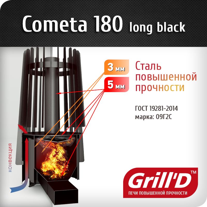 Grill d cometa vega long. Печь для бани Grill'd Cometa Vega 180. Печь гриль д 180 Cometa Vega 180 Windows. Grill'd Cometa 180 Vega Window.