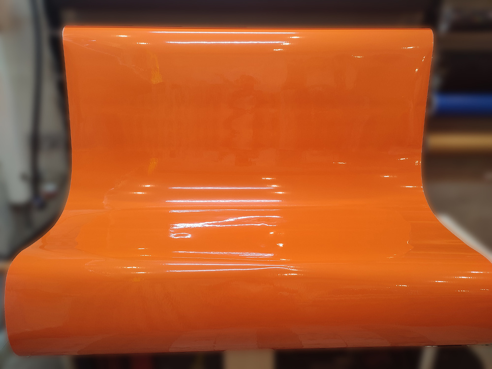 Виниловая пленка Глянец оранжевый 100х152см #1