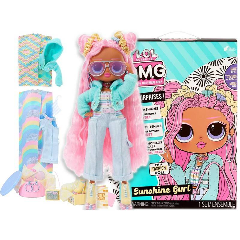 lol omg fashion doll set