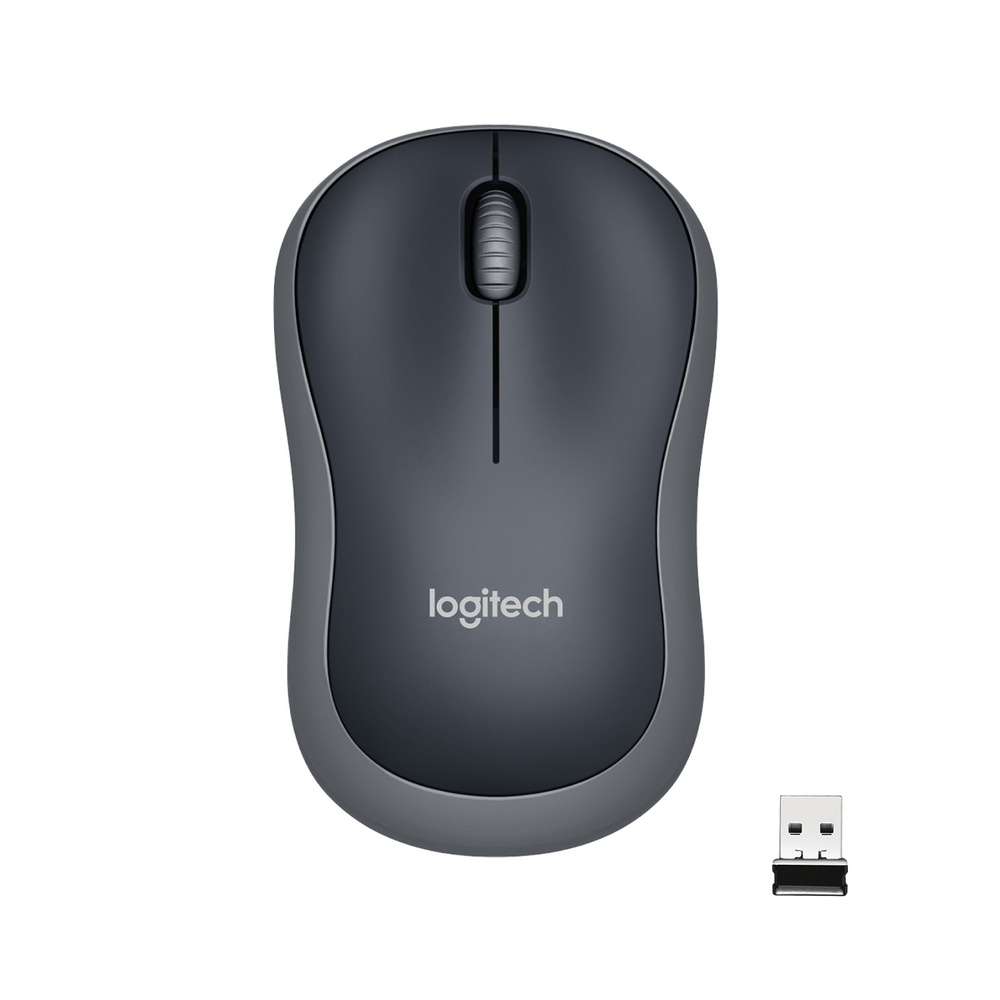 logitech m185 wireless mouse grey