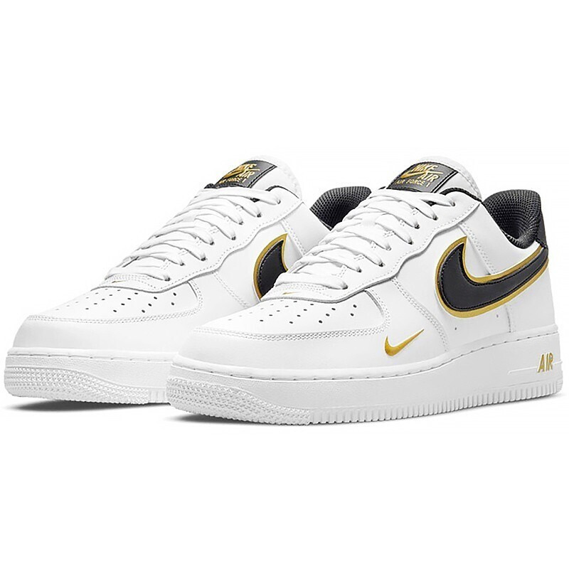 Кеды nike air force 1 07. Nike Air Force 1 White Gold. Nike Air Force 1 07 Black White. Nike Air lv8 White/Gold/Black. Nike Air Force 1 with Gold item