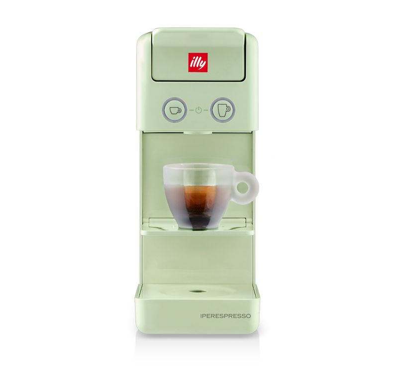 illy Капсульная кофемашина Y3.3 Espresso & Coffee Machine, зеленый #1