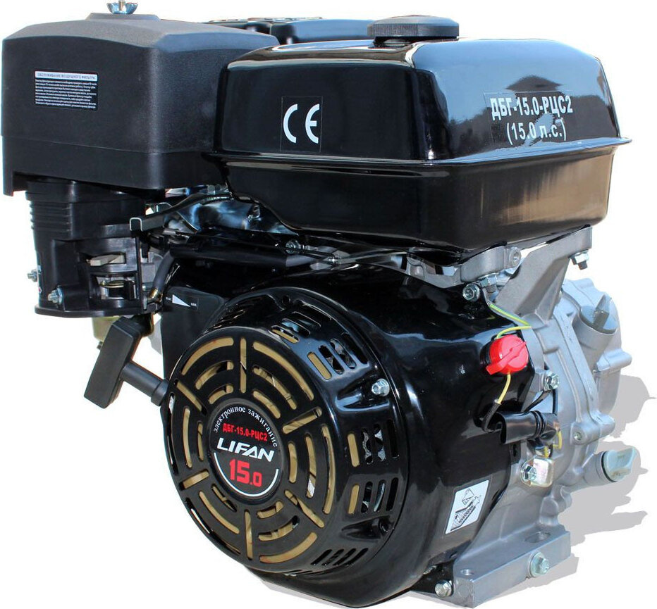 Двигатель бензиновый LIFAN 190F-R (15 л.с.) - Lifan —  в интернет .