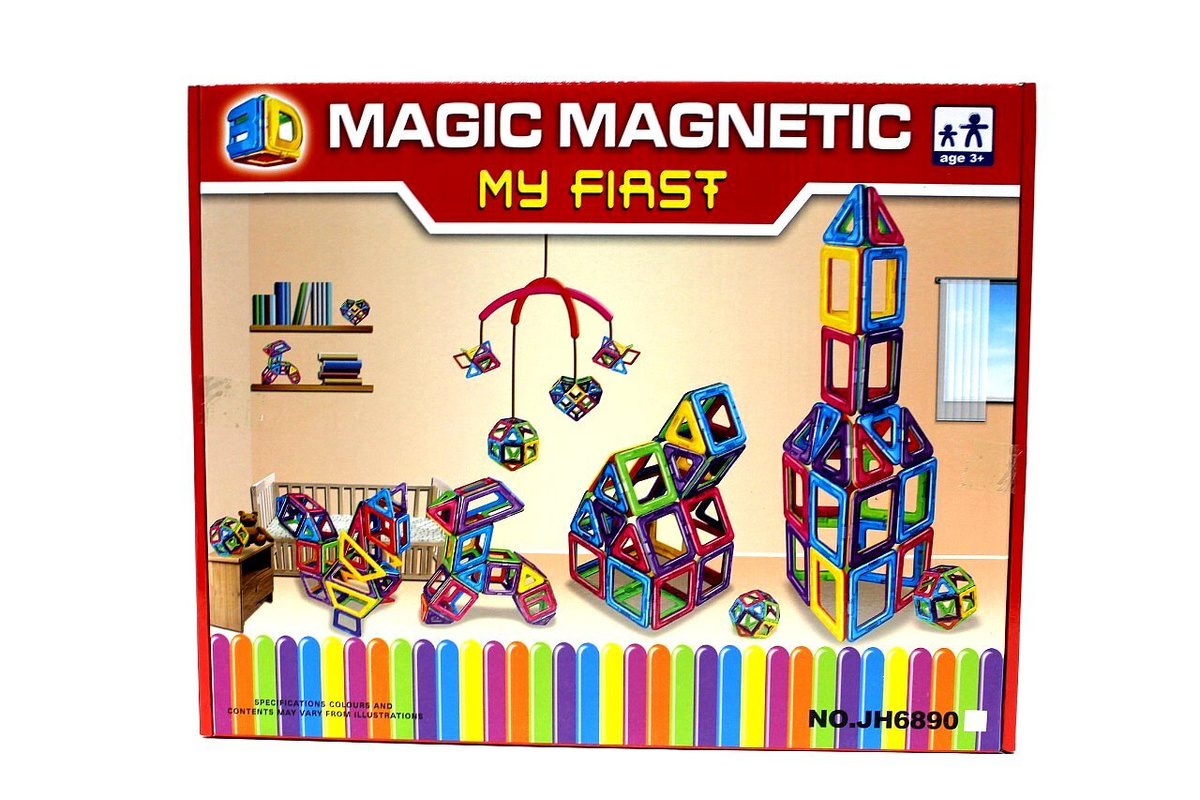 Магнитный конструктор Magic Magnetic My First 26 деталей — купить в ...