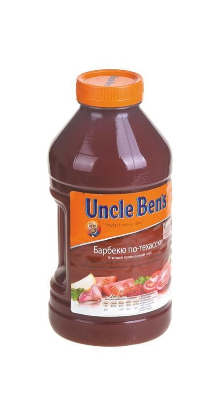 Соус UNCLE BEN'S Барбекю по-техасски, 2,51 кг — купить в интернет ...