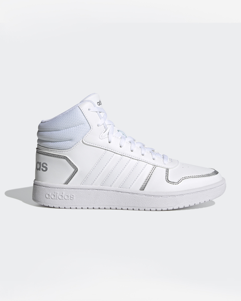 white adidas hoops 2.0