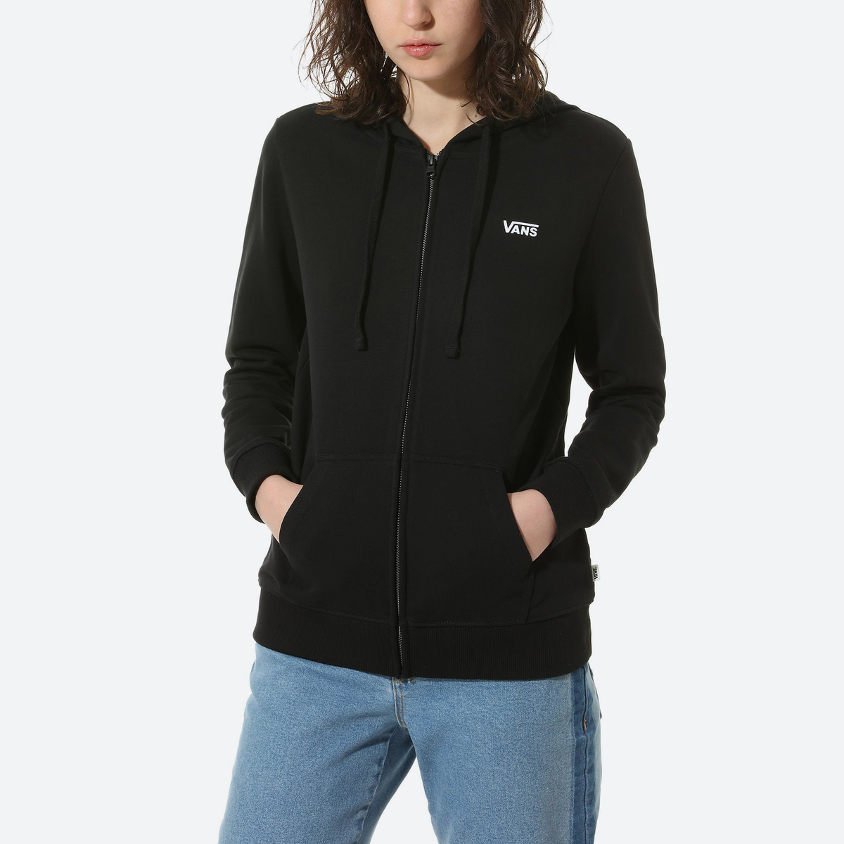 vans zip up sweatshirt