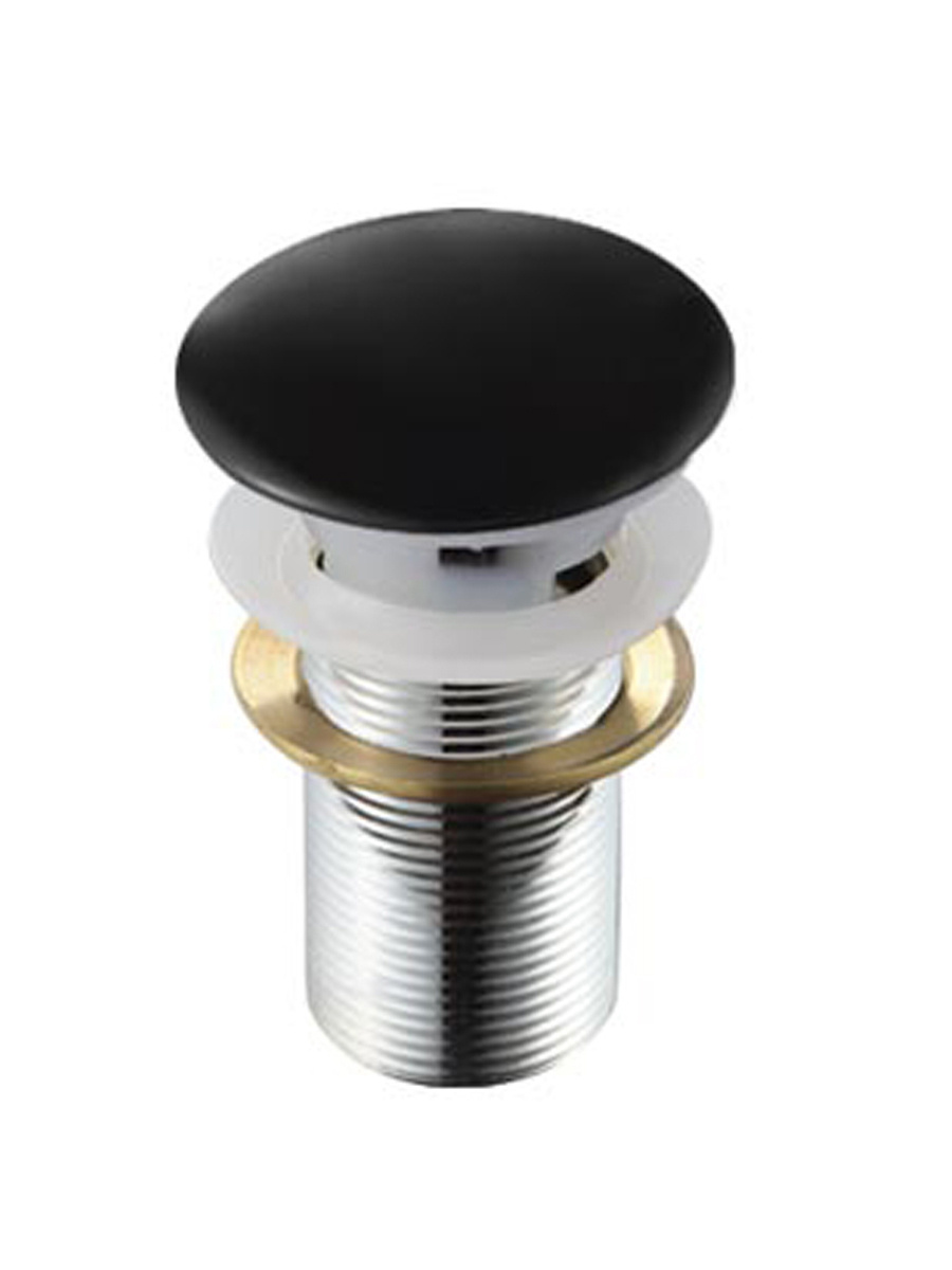 Донный клапан для раковины без перелива (черный) MLN-TB18-1 купить по ...