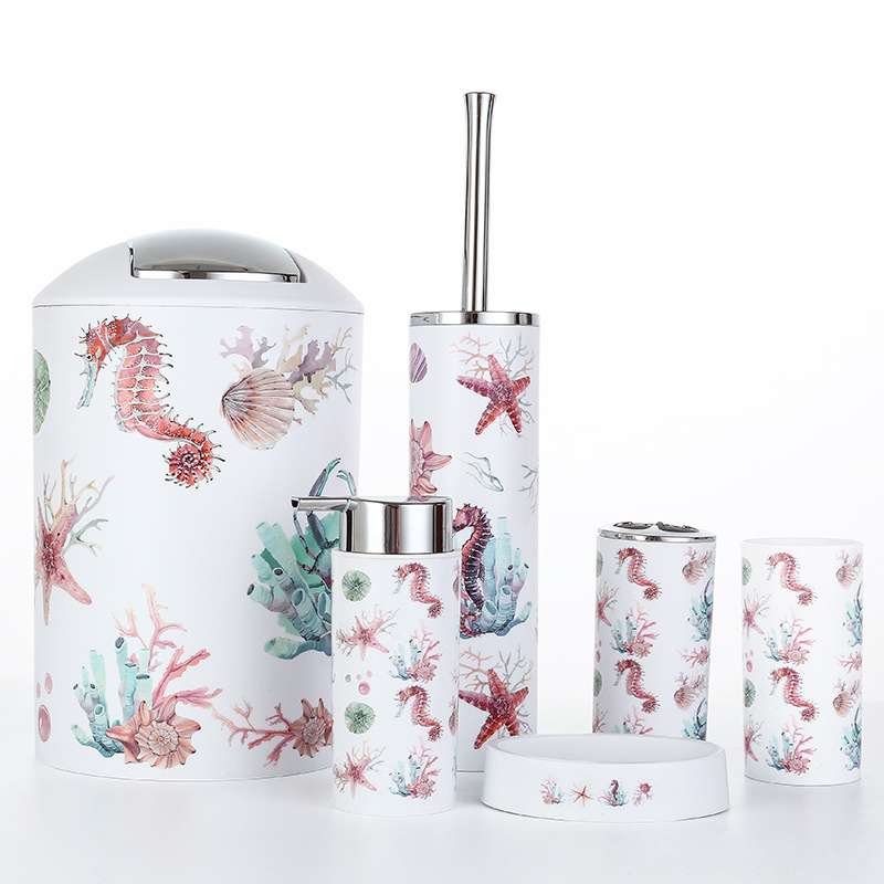 Набор для ванной комнаты Sanitary ware’s window, 6 предм. — купить в